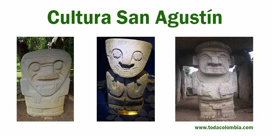 Cultura San Agustin escultura lítica