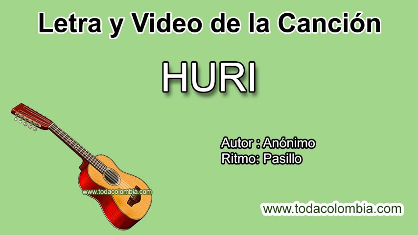 Huri Letra de la Canci n Huri